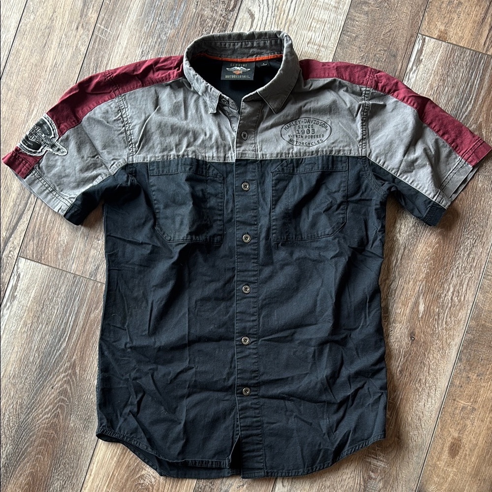 Genuine Harley Davidson Button Up Shirt